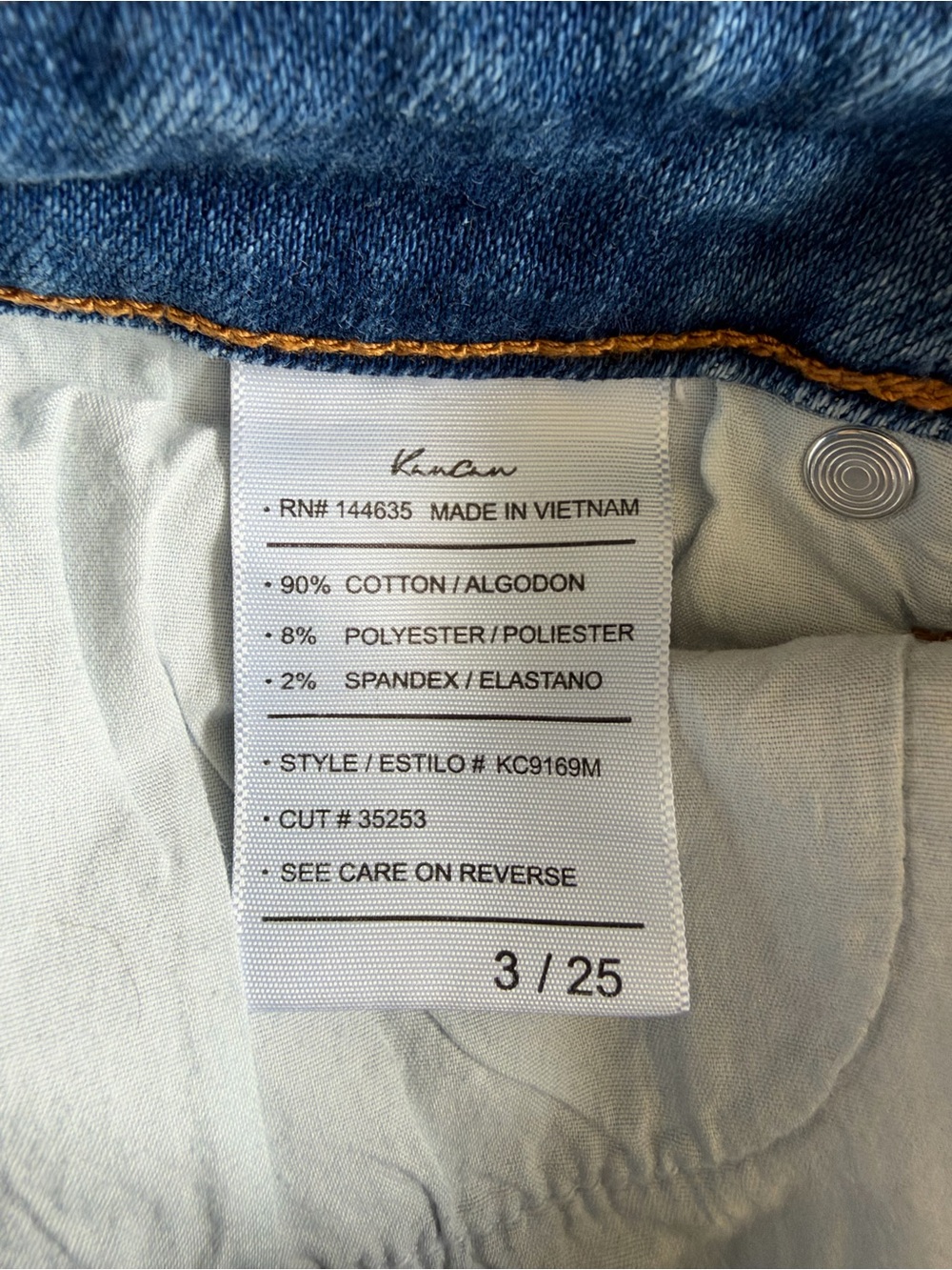 KanCan Dalton Mid-Rise Fringe Ankle Skinny Jeans - Picture 8 of 8